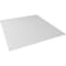 Ekena Millwork 94H x 1/2T Adjustable PVC Slat Wall Panel Kit w/ 1W Slats, Unfinished contains 42 Slats SWP84X94X0500UN - alternate 3